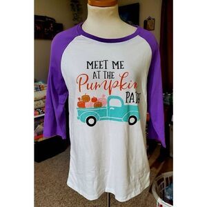NWOT BELILY PUMPKIN PATCH TEE